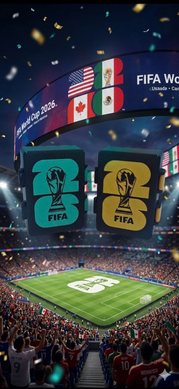 Caixa Organizadora de figurinhas copa do mundo 2026 - dupla